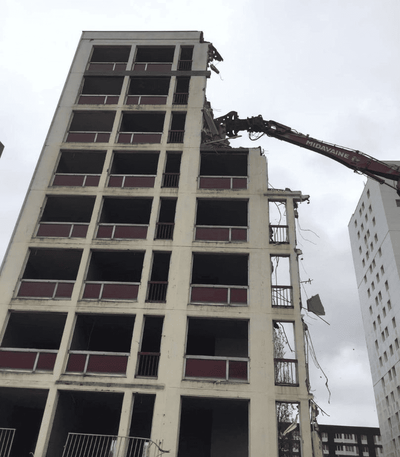 Déconstruction Résidence Coty 1