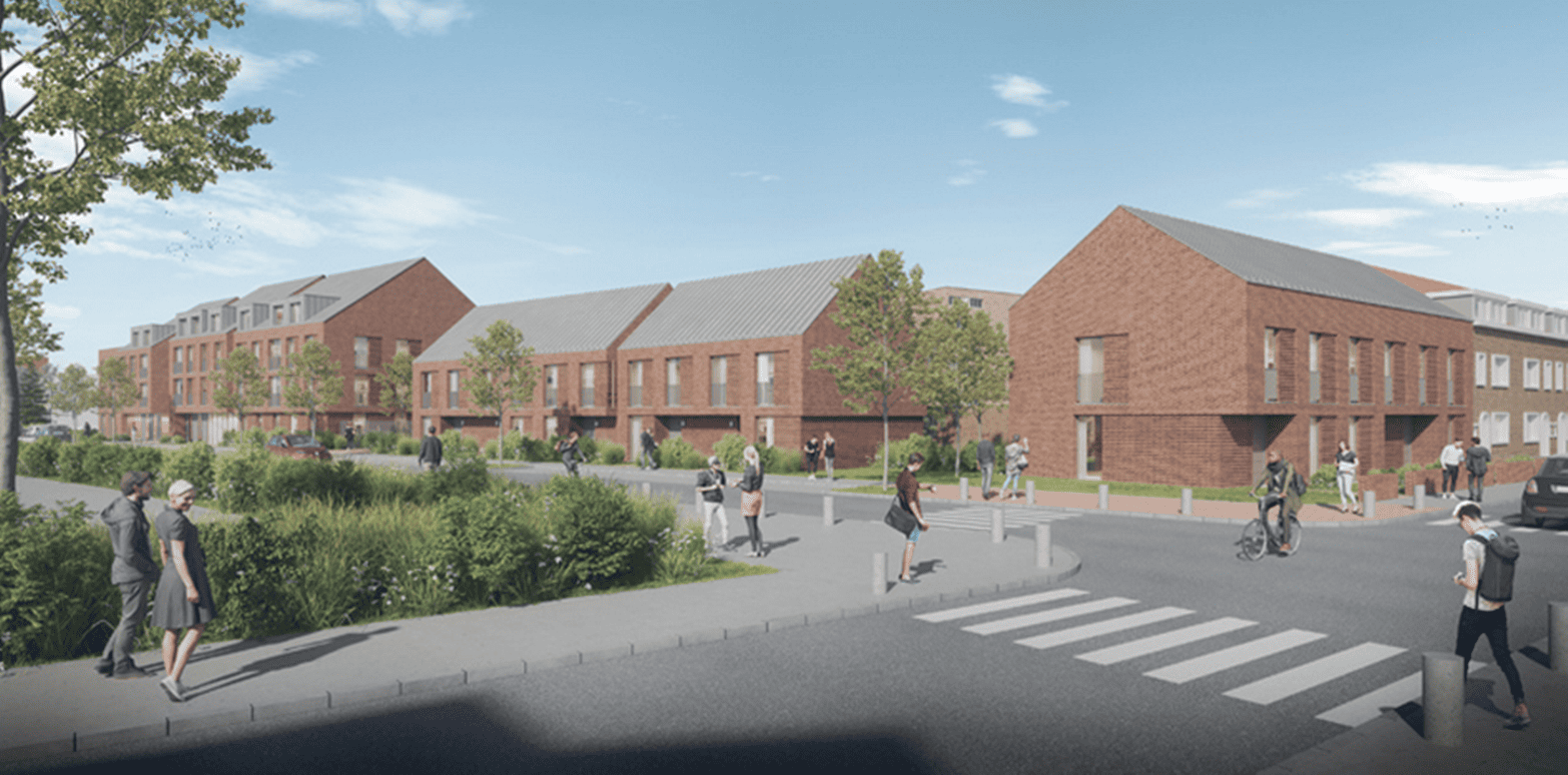 Résidence Van Eeghem esquisse NVW Architectes