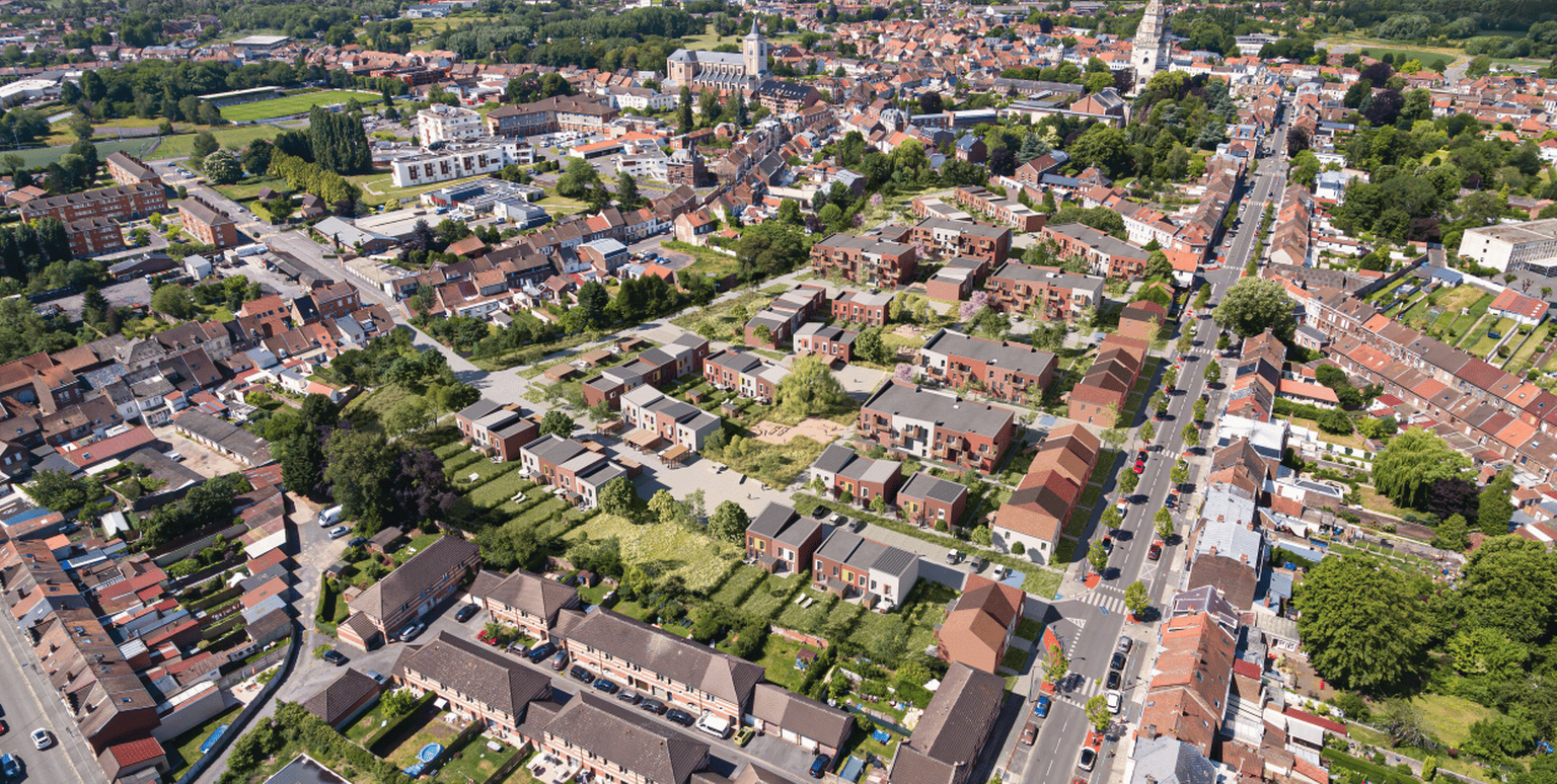 Résidence Paul Manouvrier vue aérienne