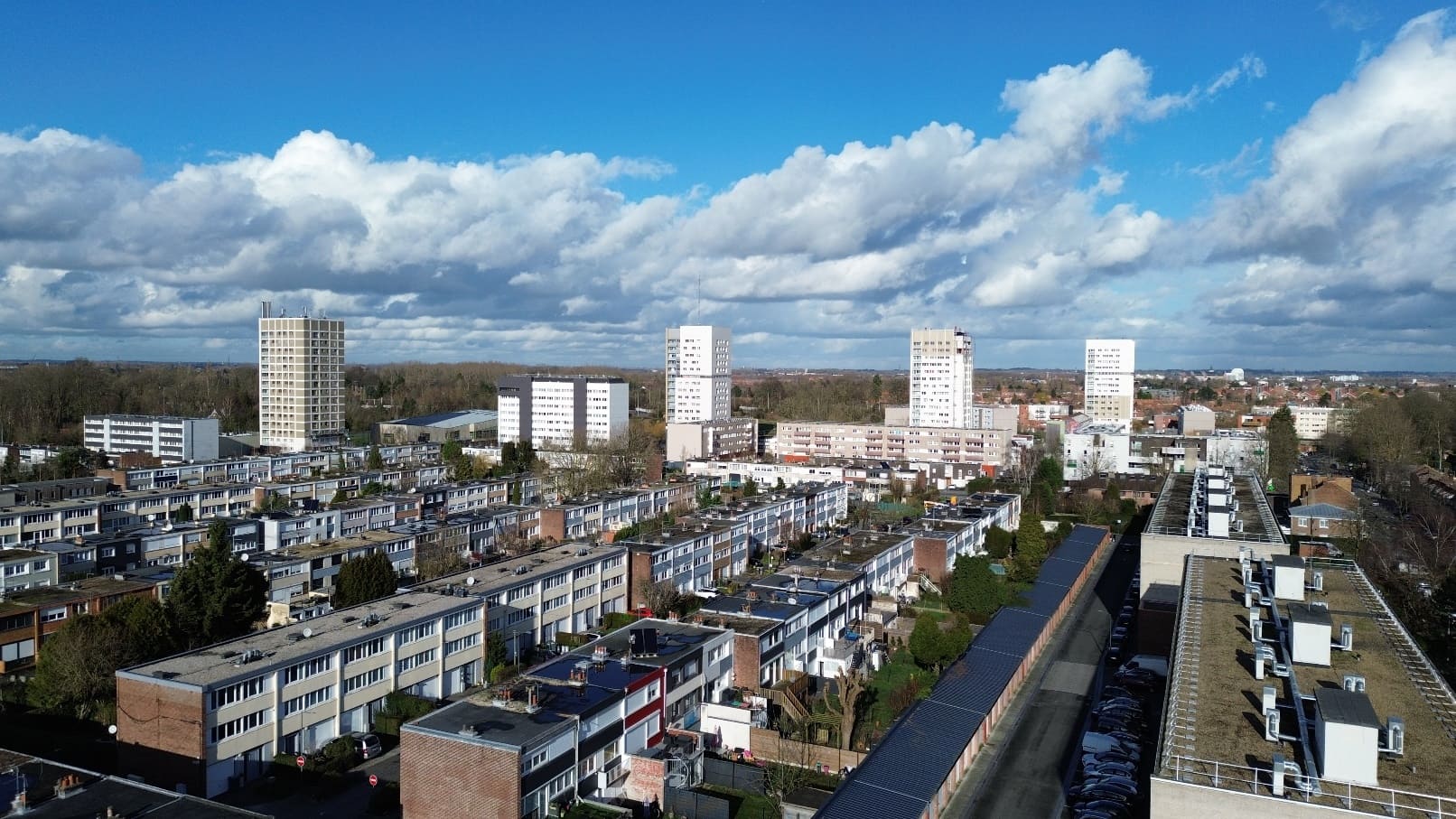 Quartier Pacot-Vandracq vue aérienne