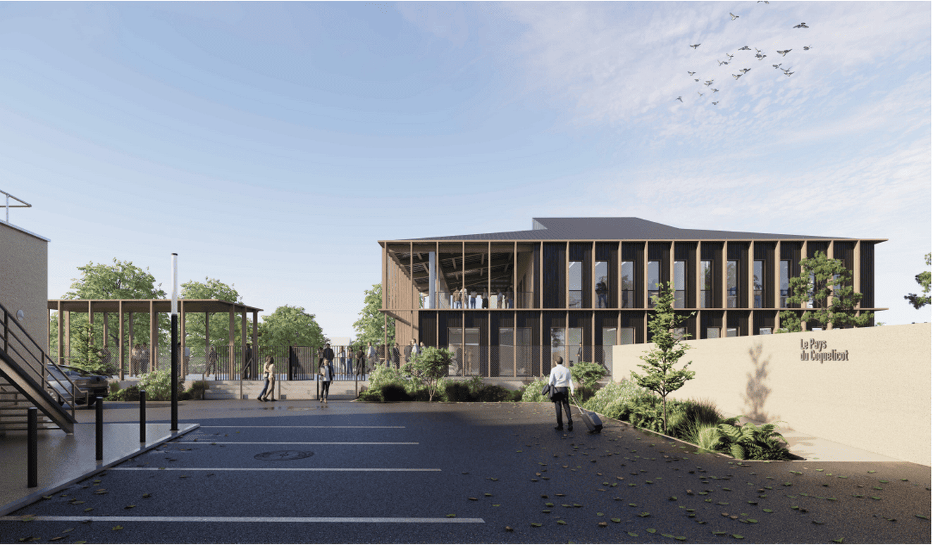 Siège social de la Communauté de Communes du...