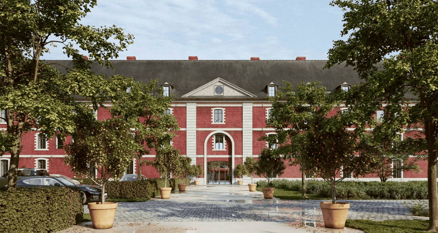 Les Jardins de Caux plan large