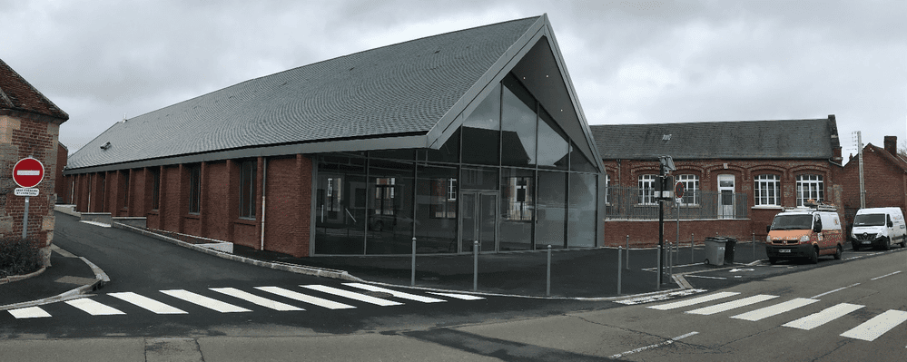 De La Fontaine et Jean Racine façade 1